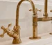 Aged Brass Faucets